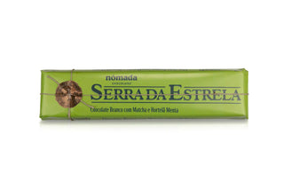 Tablete de Chocolate Branco com Matcha e Hortelã 300g